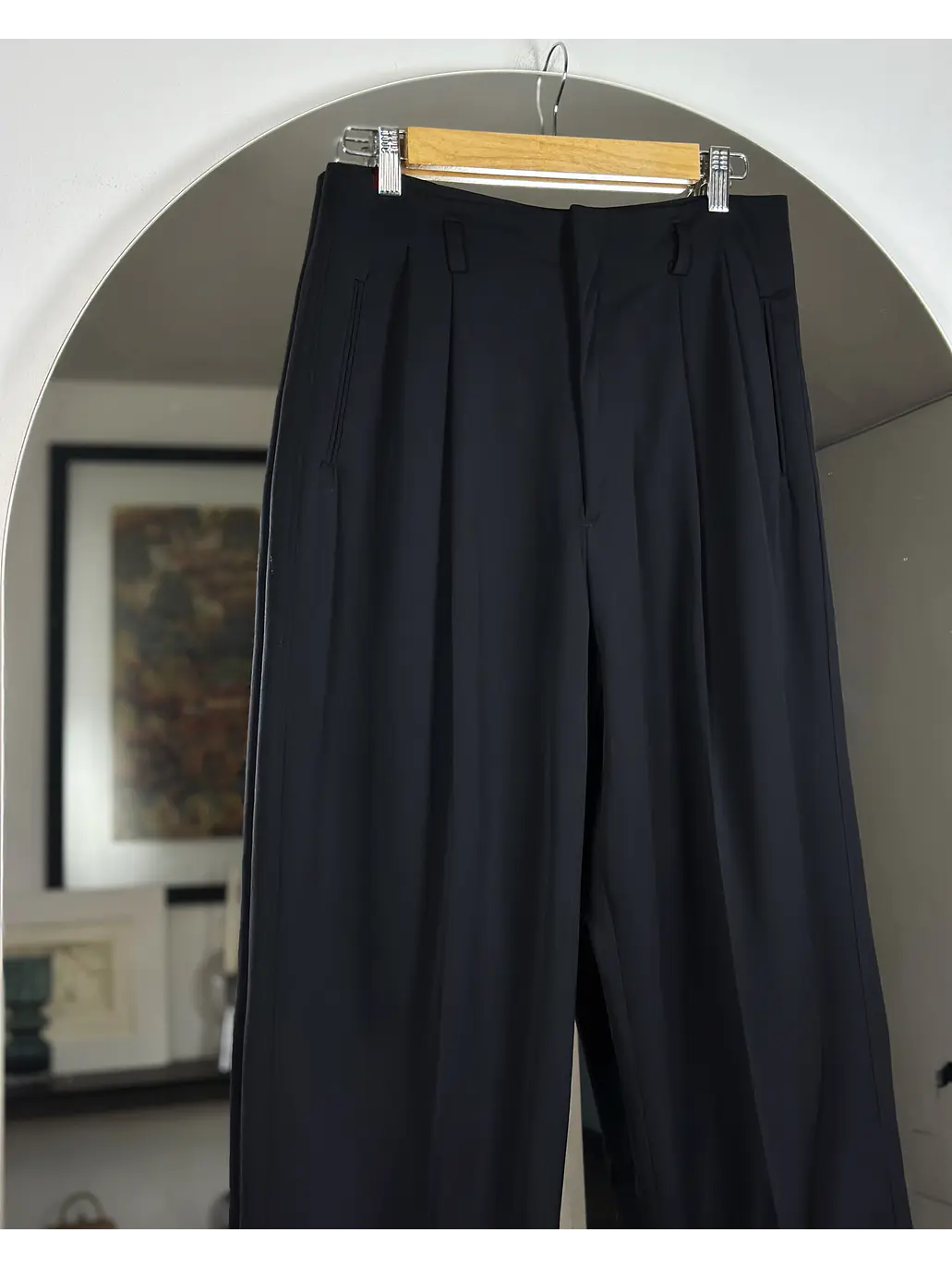 Pantalón sastrero negro 2