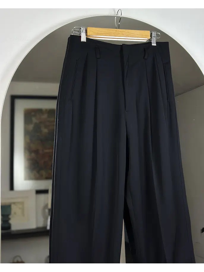 Pantalón sastrero negro 2