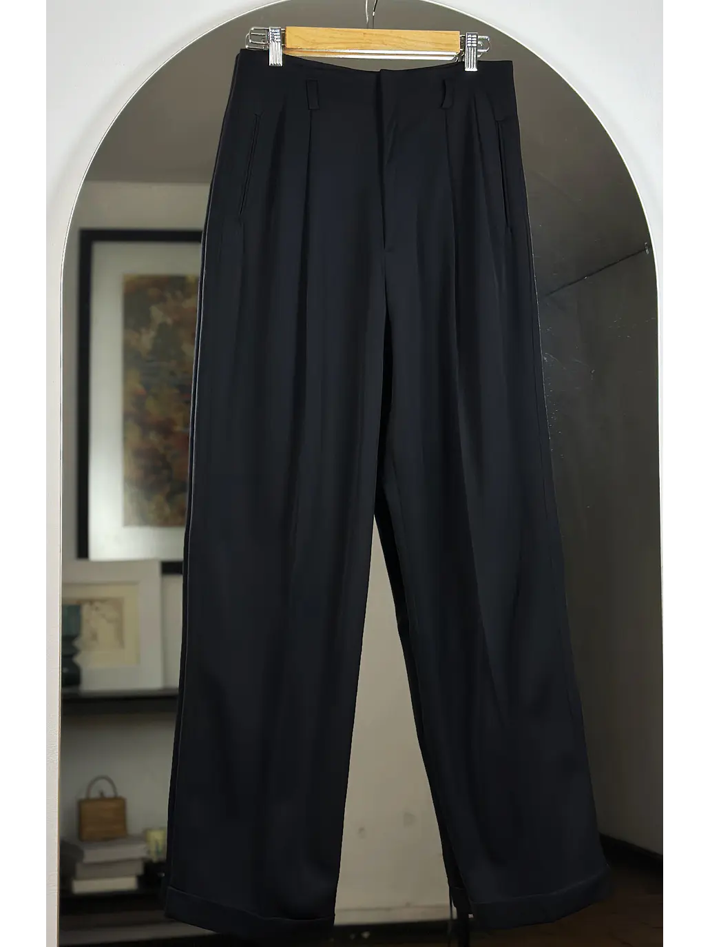 Pantalón sastrero negro 3