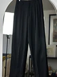 Pantalón sastrero negro - Miniatura 4