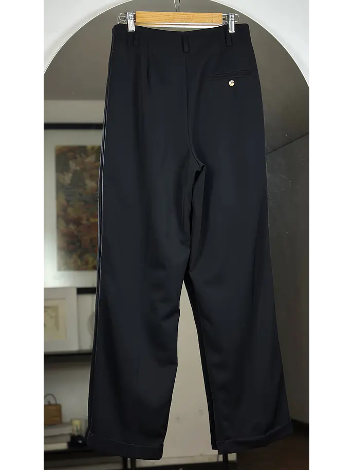 Pantalón sastrero negro 5