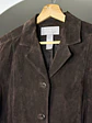 Chaqueta de gamuza café - Miniatura 5