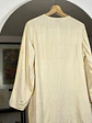 Camisa beige de seda  - Miniatura 6