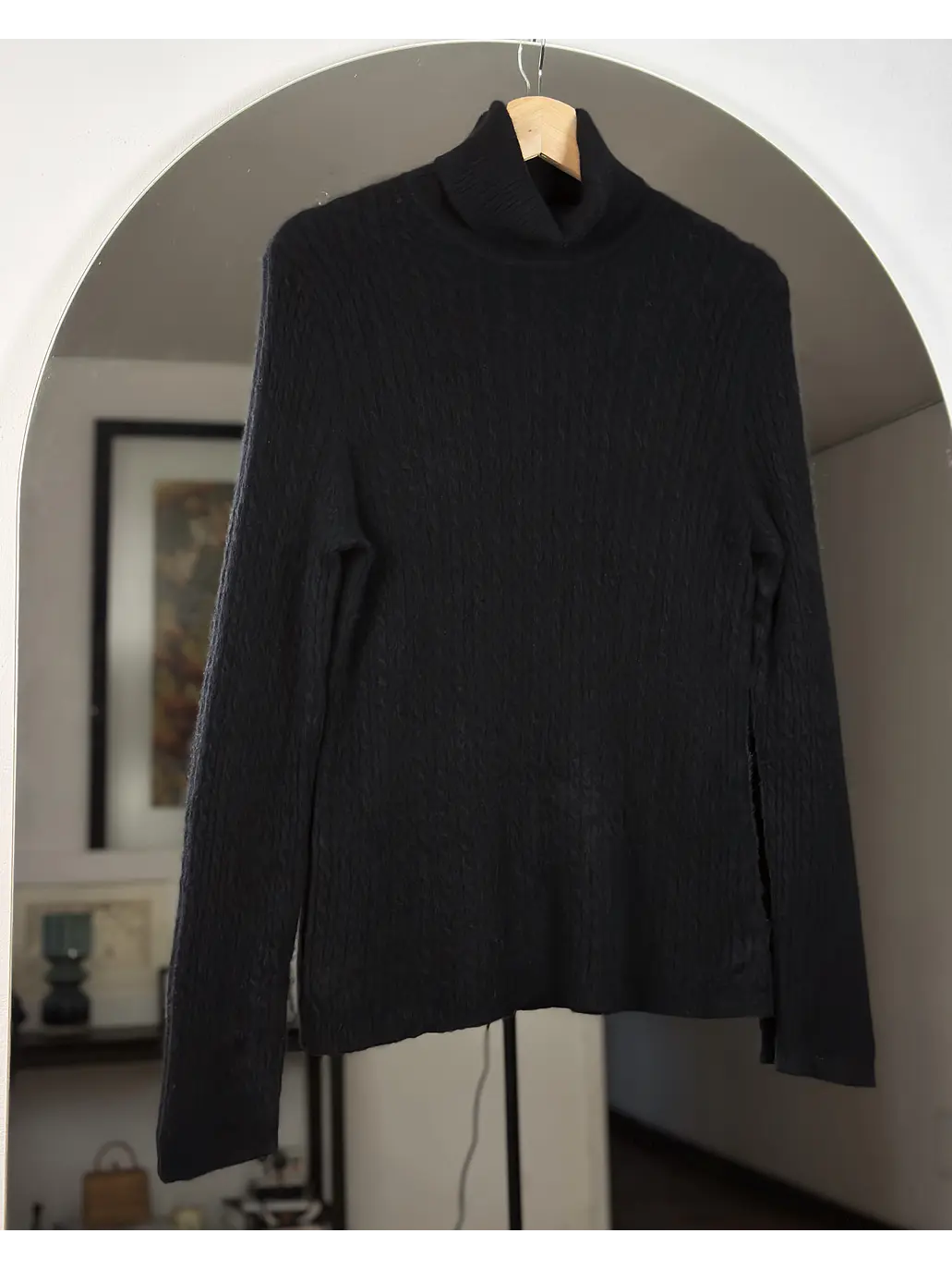 Chaleco negro cachemir 1