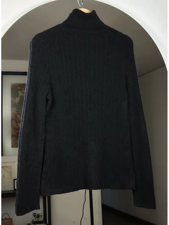 Chaleco negro cachemir 4