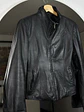 Chaqueta de cuero negra - Miniatura 3