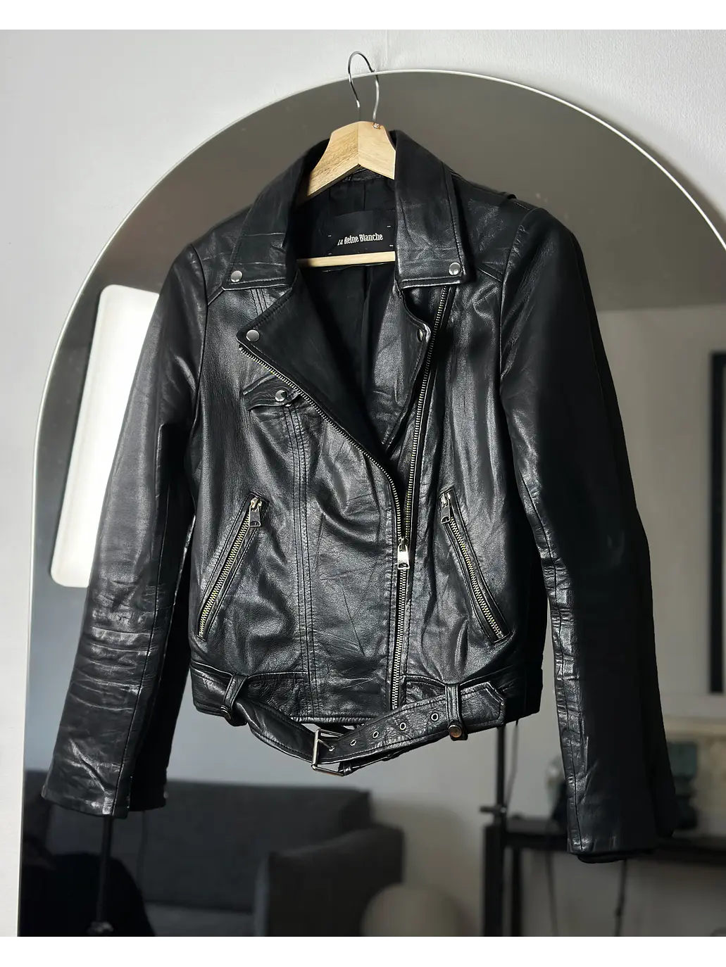 Chaqueta biker negra 1