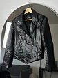 Chaqueta biker negra - Miniatura 1