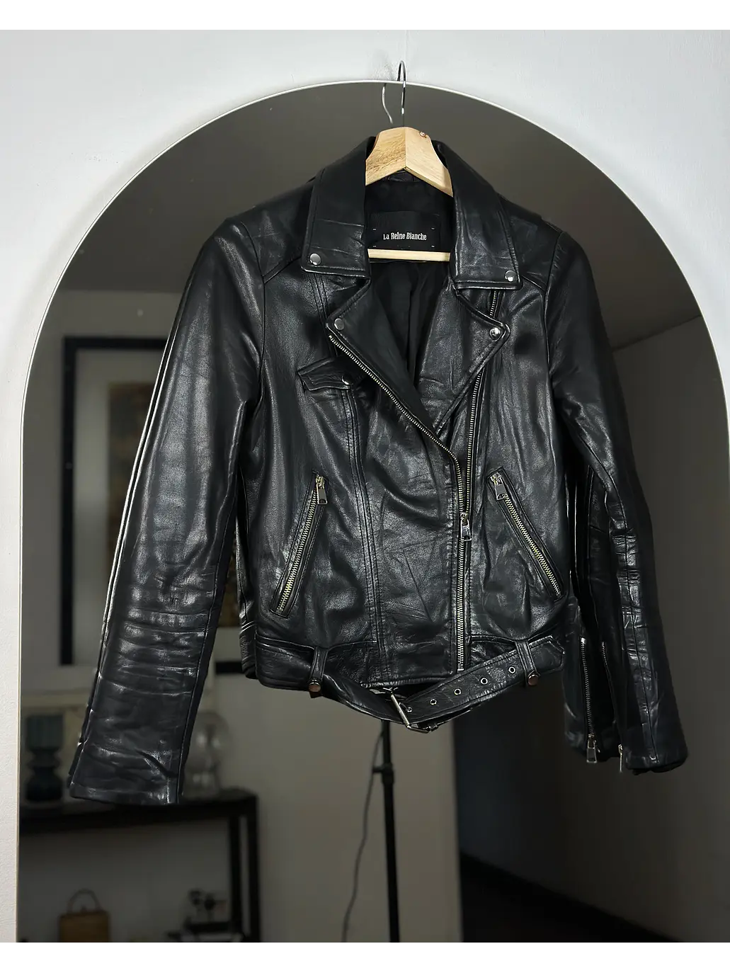 Chaqueta biker negra 2