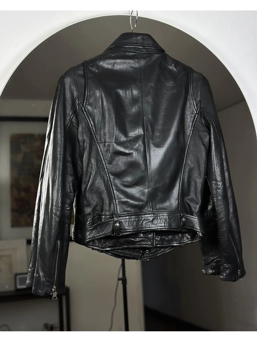 Chaqueta biker negra 4