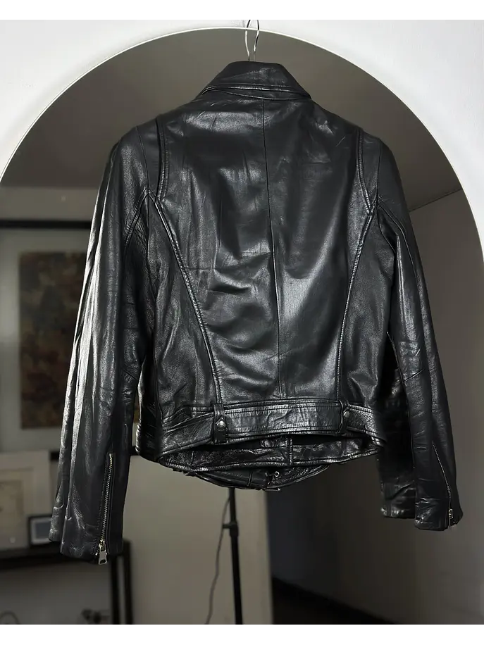 Chaqueta biker negra 4