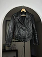 Chaqueta biker negra - Miniatura 5