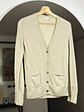 Cardigan beige lana merino - Miniatura 1