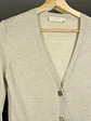 Cardigan beige lana merino - Miniatura 3