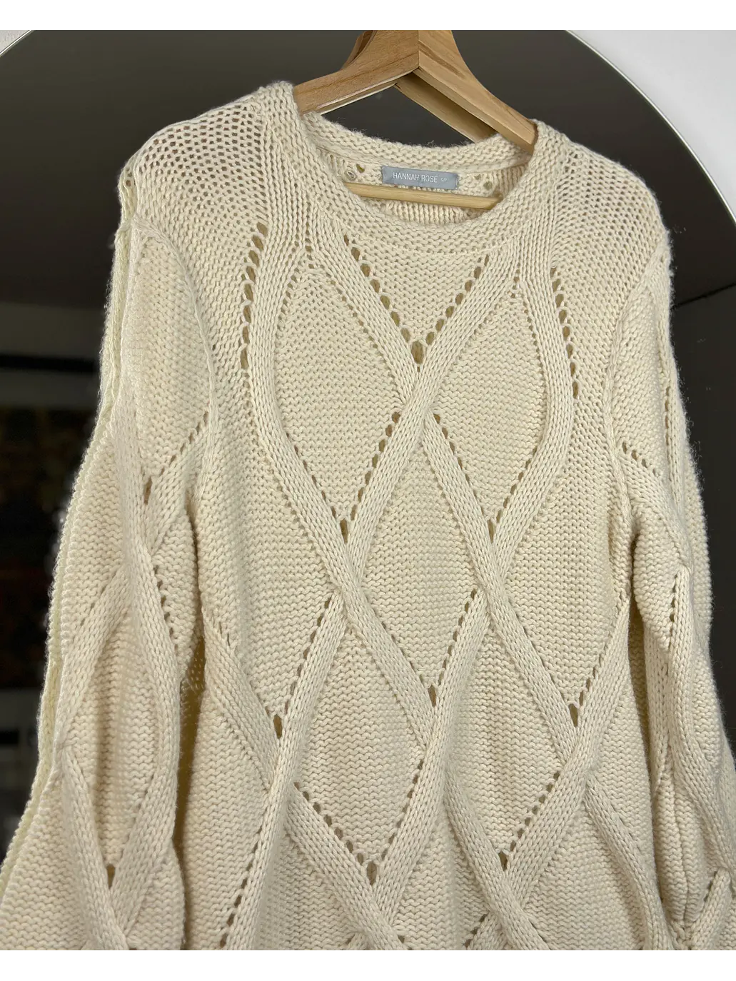 Chaleco beige trenzado 3