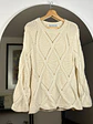 Chaleco beige trenzado - Miniatura 5