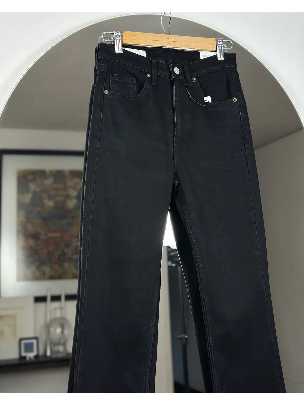 Pantalon negro flare 2