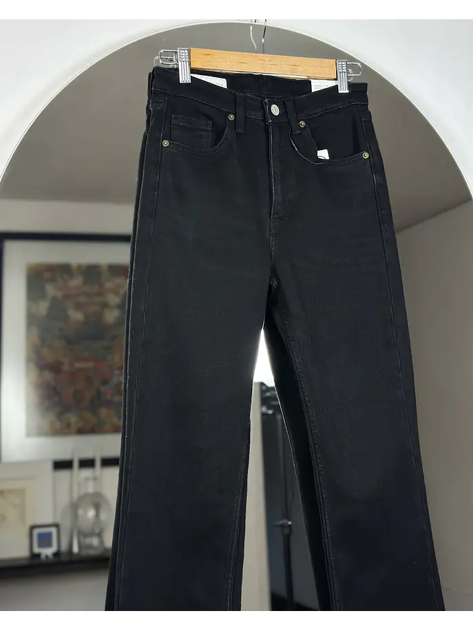 Pantalon negro flare 2