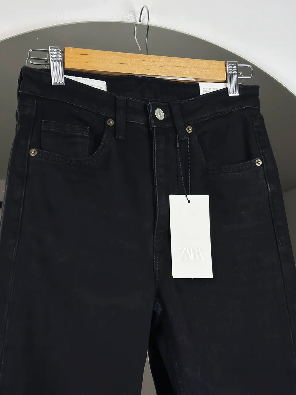 Pantalon negro flare 4