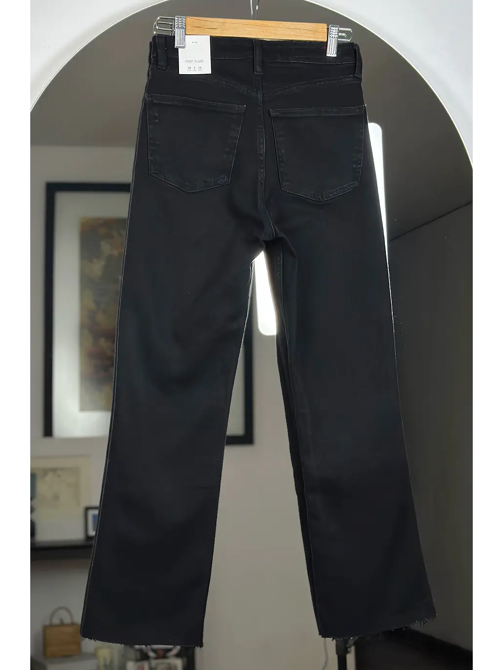 Pantalon negro flare 5
