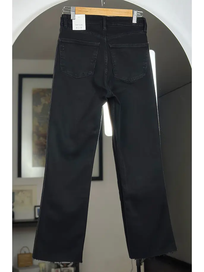 Pantalon negro flare 5
