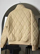 Chaqueta beige acolchada  - Miniatura 4