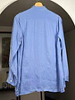 Camisa lino celeste  - Miniatura 3