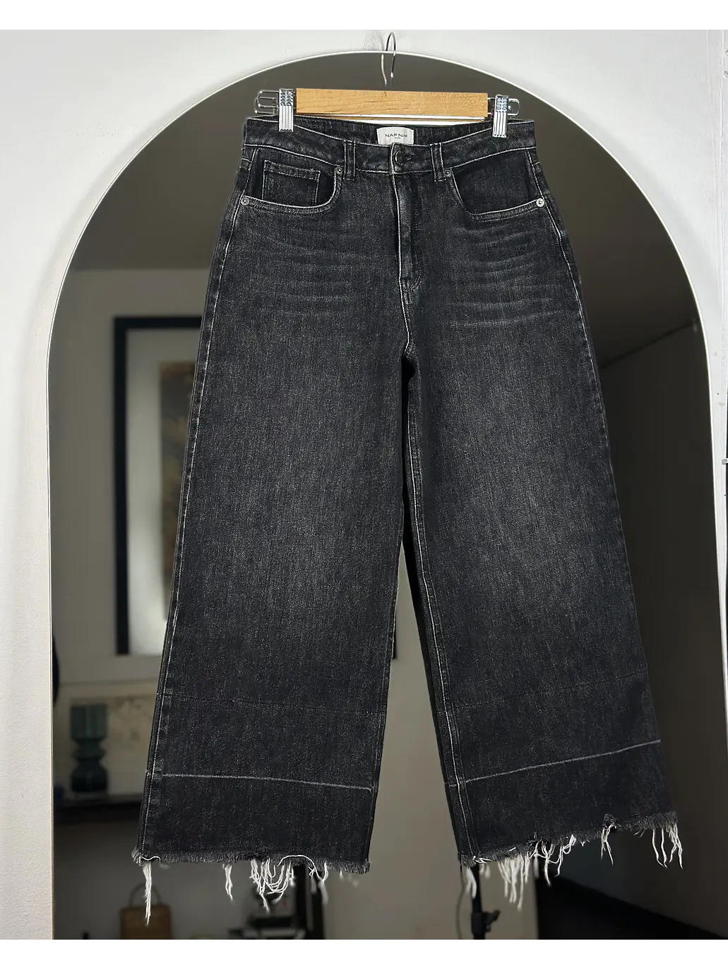 Jeans negro lavado 1