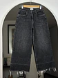 Jeans negro lavado - Miniatura 1
