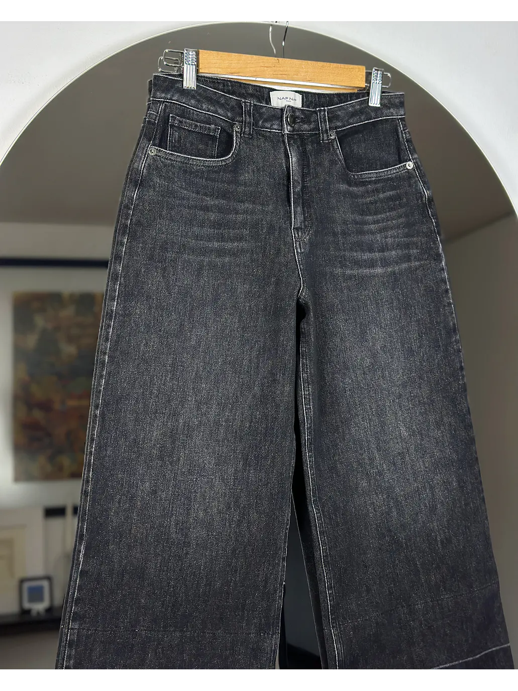 Jeans negro lavado 2
