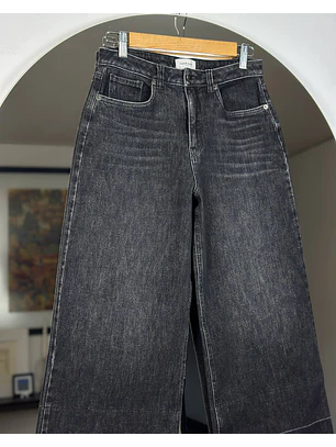 Jeans negro lavado