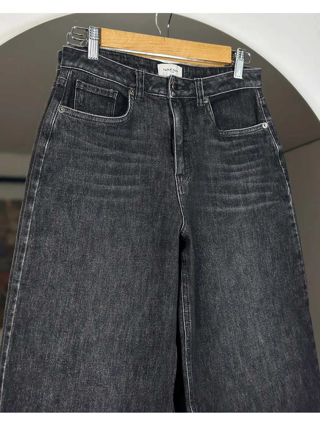 Jeans negro lavado 3