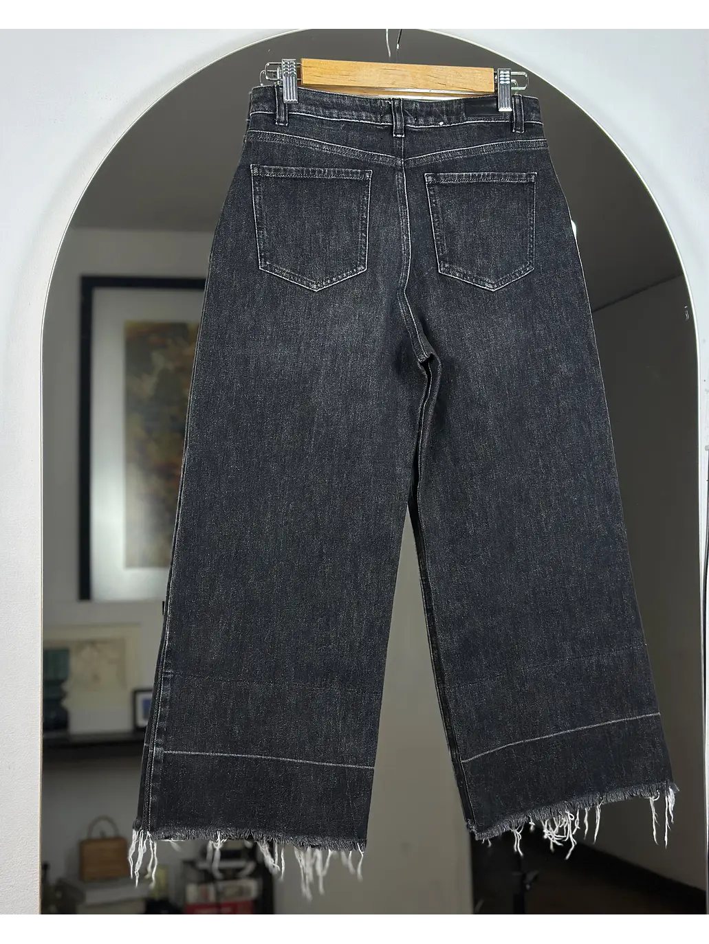 Jeans negro lavado 6