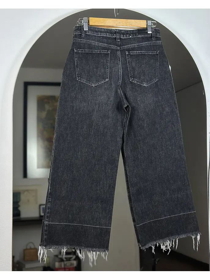 Jeans negro lavado 6