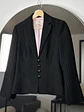 Blazer negro rayado - Miniatura 4