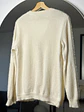 Cardigan blanco crema - Miniatura 4