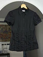 Camisa negra manga corta - Miniatura 1