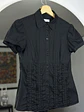 Camisa negra manga corta - Miniatura 2