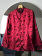 Camisa roja estilo oriental  - Miniatura 3