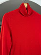 Suéter rojo con cuello - Miniatura 4
