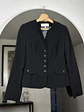 Blazer negro entallado - Miniatura 1
