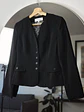 Blazer negro entallado - Miniatura 3