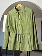 Chaqueta de cuero verde  - Miniatura 4