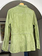Chaqueta de cuero verde  - Miniatura 6