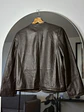 Chaqueta de cuero café - Miniatura 4