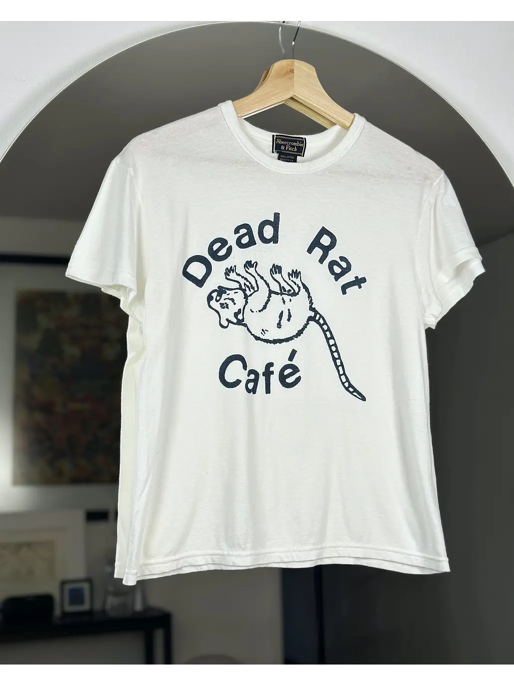 Polera blanca algodón  1