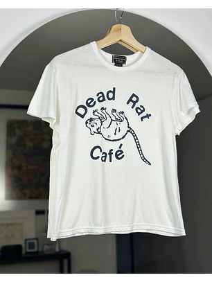 Polera blanca algodón 