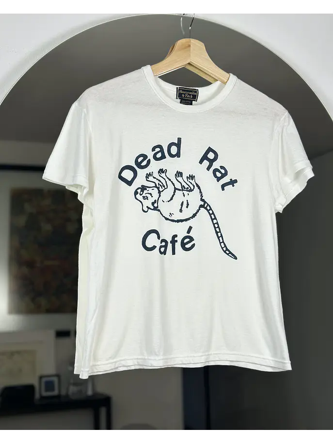 Polera blanca algodón  1