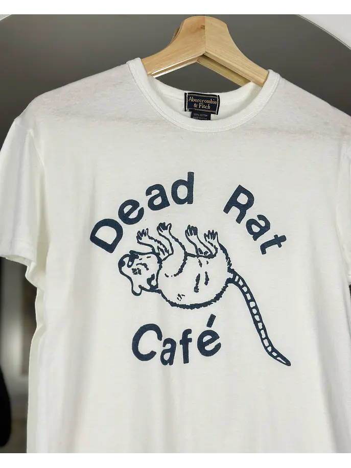 Polera blanca algodón  2