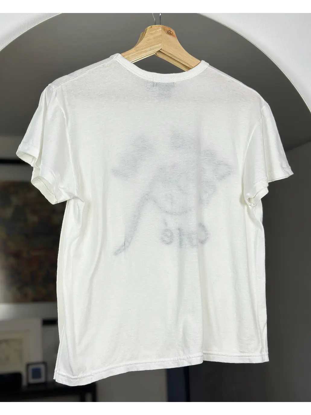 Polera blanca algodón  3